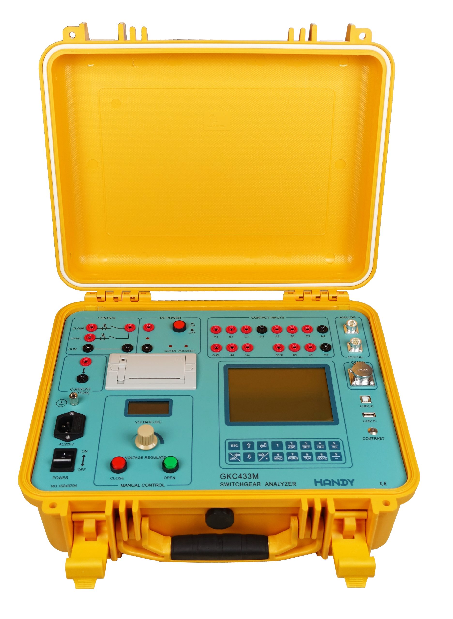 433M英文主机 GKC433M Circuit Breaker Analyzer - 图片 1
